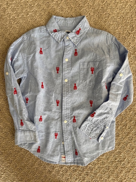 Janie and Jack Other - Janie and Jack | Size 6 🦞Vacation Ready Shirt Boy lobster shirt
